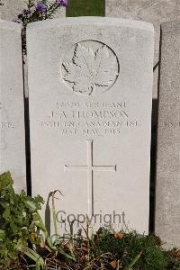Bethune Town Cemetery - Thompson, J A
